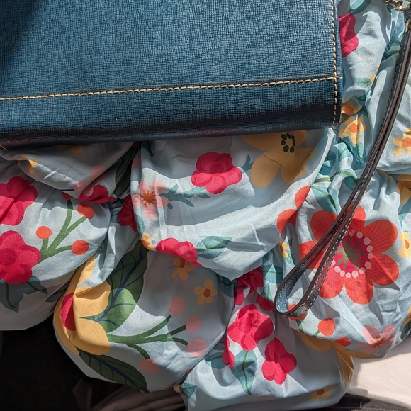 Dooney & Bourke Blue Handbag - Picture 3 of 5